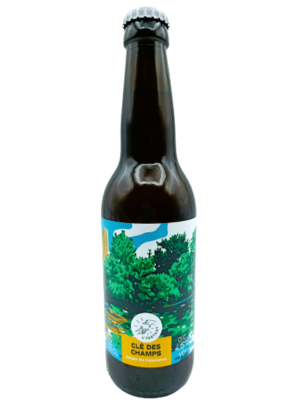 Clé des Champs<br>bière Golden Ale